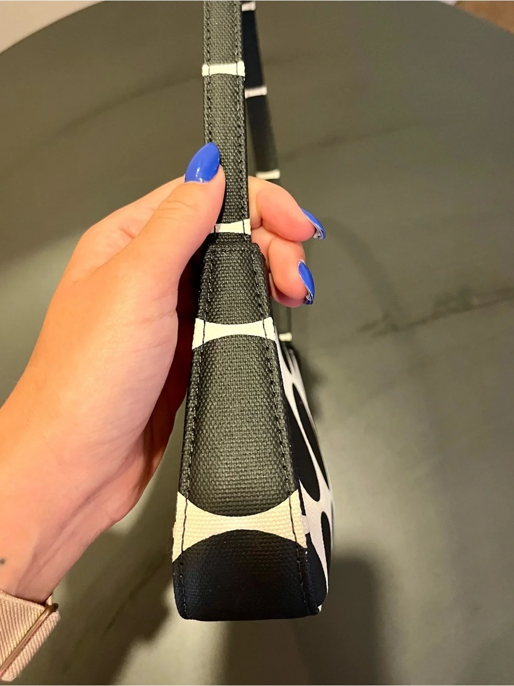 Kate Spade x Urban Outfitters Exclusive Shoulder Bag in Black & White Polka Dot